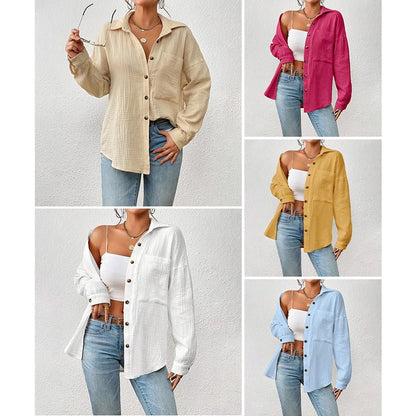 Céleste Bouchard Boho Cotton Shirt - Intofa