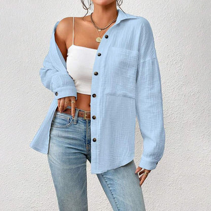 Céleste Bouchard Boho Cotton Shirt - Intofa