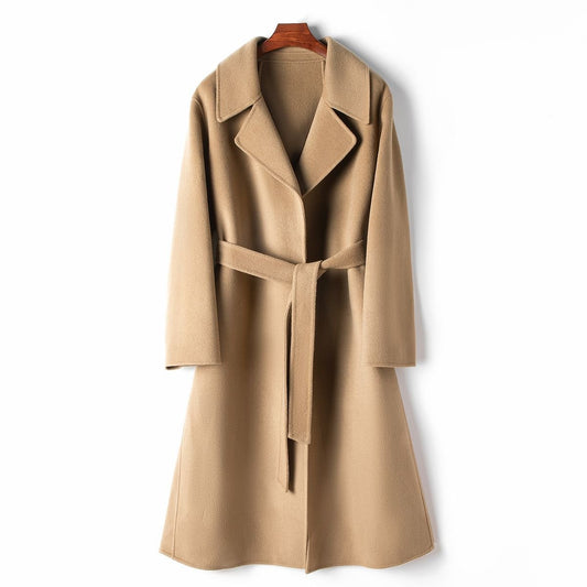 Céleste Bouchard Classic Hepburn Coat - INTOFA