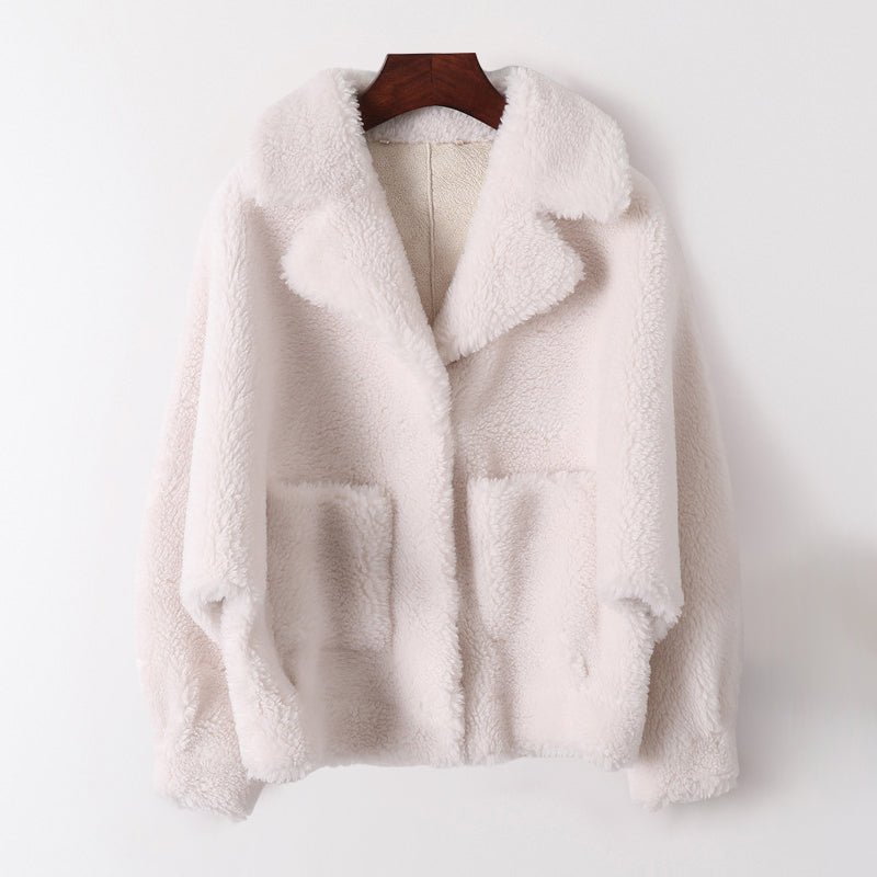 Céleste Bouchard Luxe Shearling Coat - Intofa