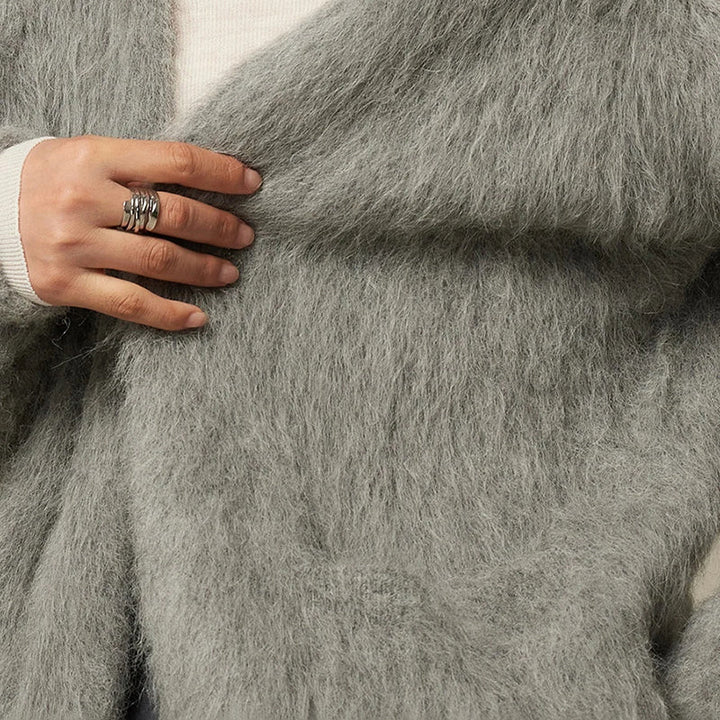 Céleste Bouchard Soft Alpaca Cardigan - Intofa