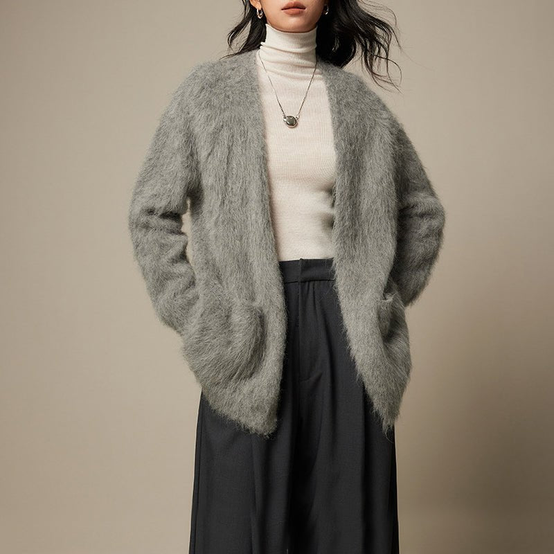 Céleste Bouchard Soft Alpaca Cardigan - Intofa