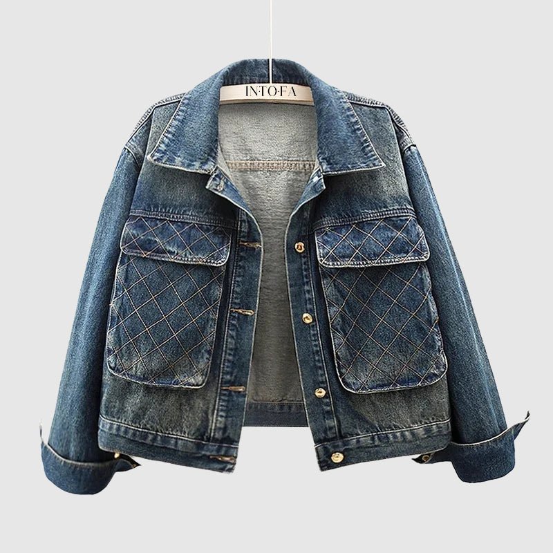 Céleste Bouchard Vintage Denim Jacket - Intofa