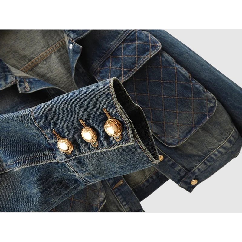 Céleste Bouchard Vintage Denim Jacket - Intofa