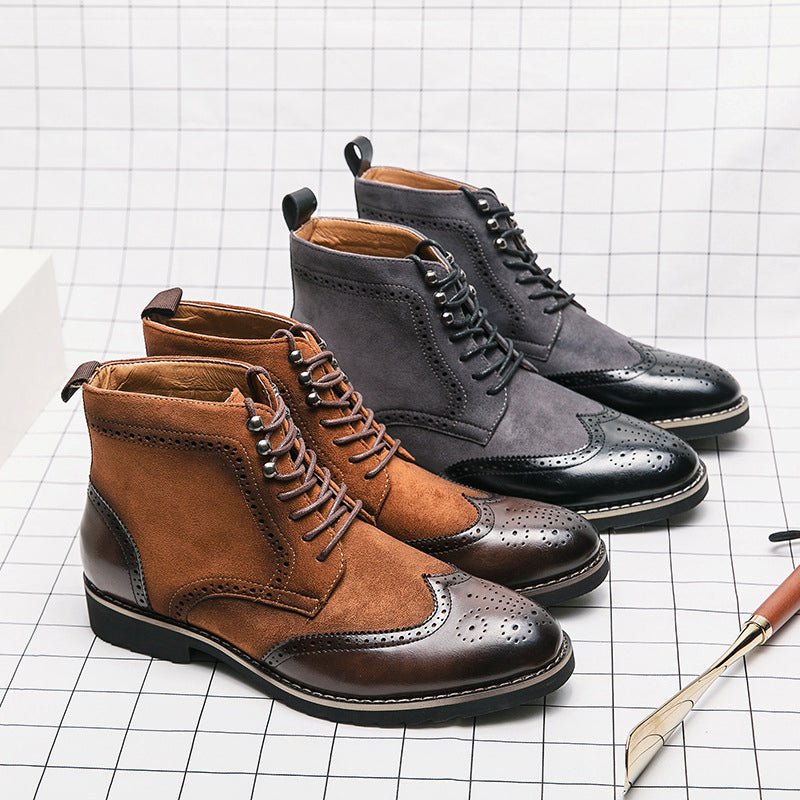 Charles Harrington Austin Leather Boots - Intofa