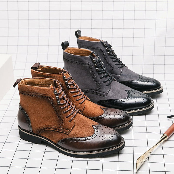 Charles Harrington Austin Leather Boots - Intofa
