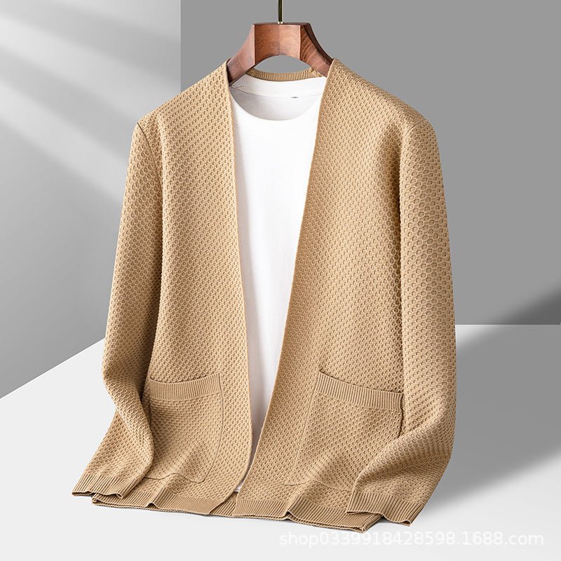 Charles Harrington Crest Knit Cardigan - INTOFA