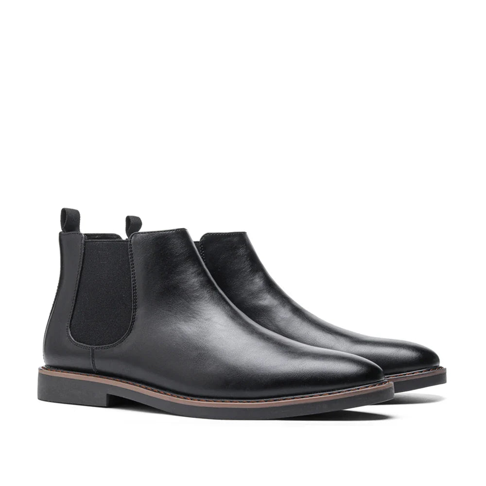 Charles Harrington Earthtone Classic Chelsea Boots - Intofa