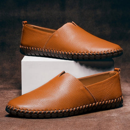 Charles Harrington Genuine Leather Loafers - Intofa