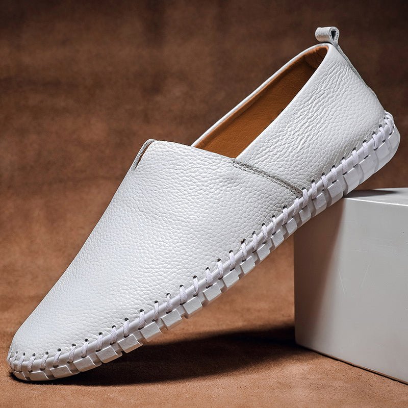 Charles Harrington Genuine Leather Loafers - Intofa