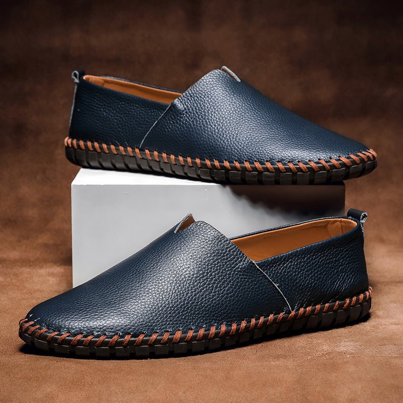 Charles Harrington Genuine Leather Loafers - Intofa