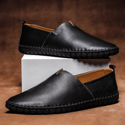 Charles Harrington Genuine Leather Loafers - Intofa