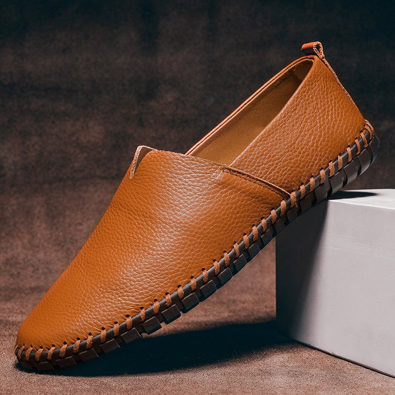 Charles Harrington Genuine Leather Loafers - Intofa