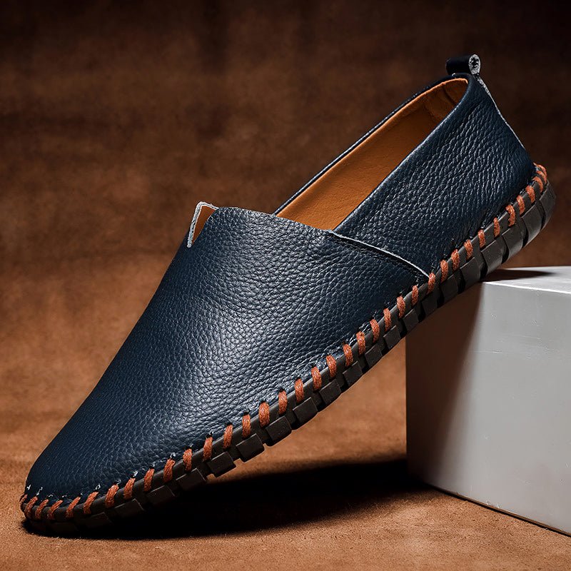 Charles Harrington Genuine Leather Loafers - Intofa