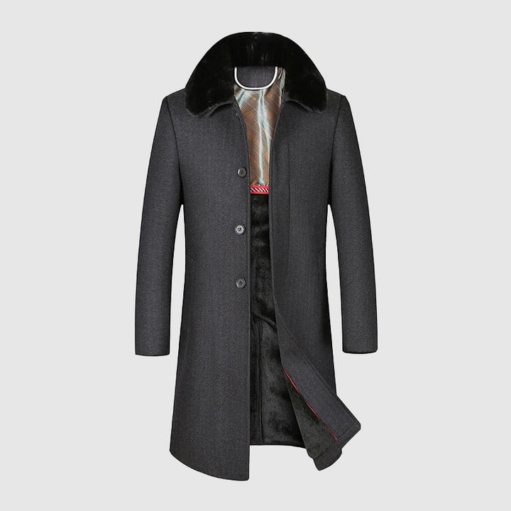 Charles Harrington Harwich Woolen Coat - INTOFA