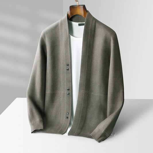 Charles Harrington Wool Weaver Cardigan - INTOFA