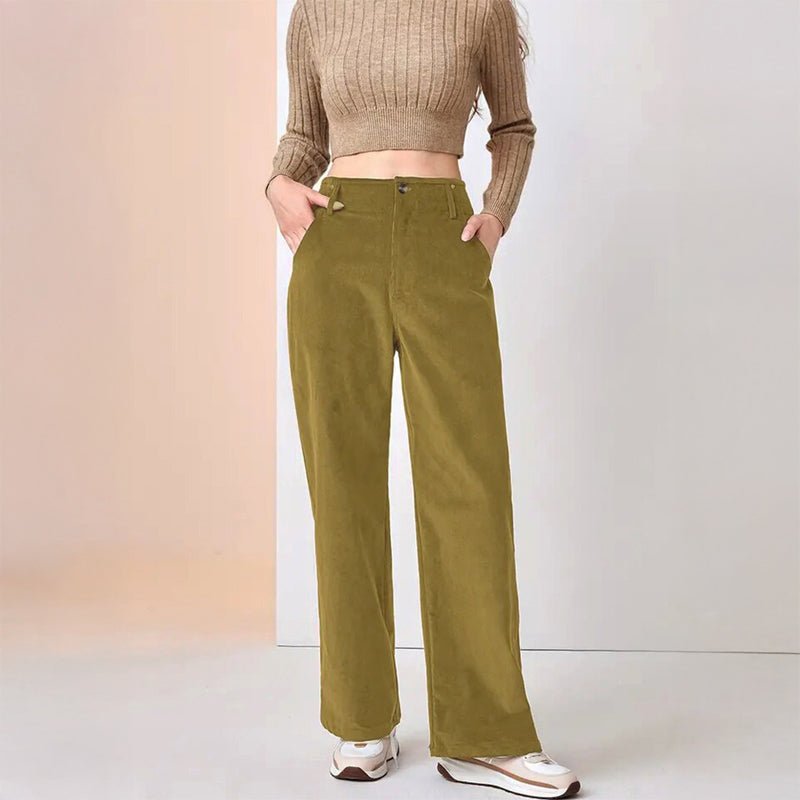 Chloé Rousseau Laval Corduroy Pants - Intofa