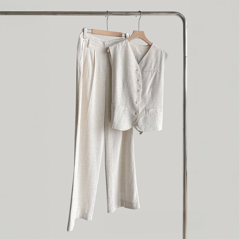 Chloé Rousseau Linen Grace Set - Intofa