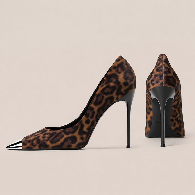 Chloé Rousseau Pointed Toe Stiletto Heels - Intofa