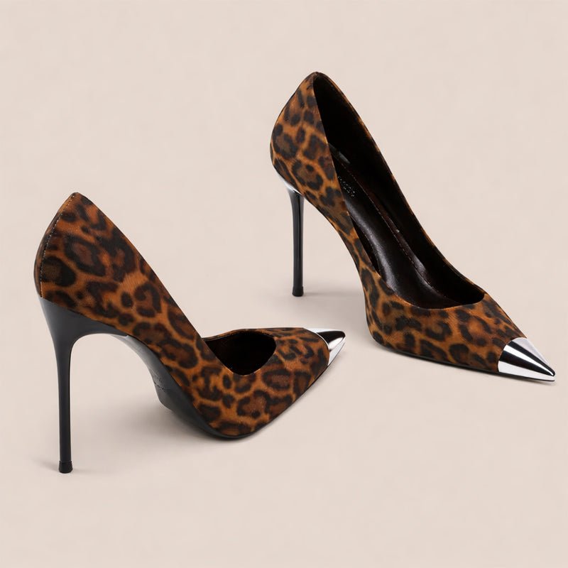 Chloé Rousseau Pointed Toe Stiletto Heels - Intofa