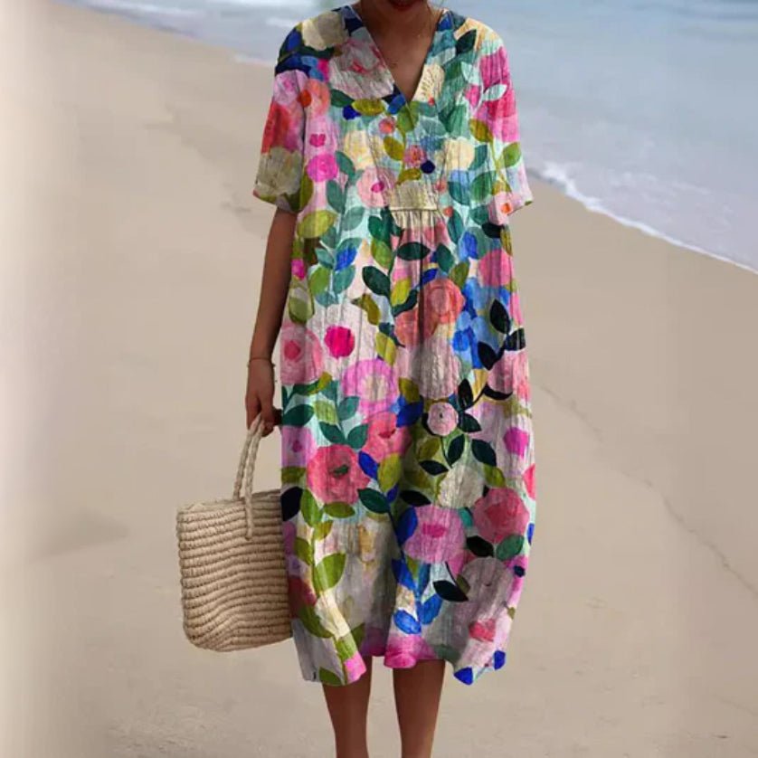 Chloé Rousseau Sunlit Bloom Dress - Intofa