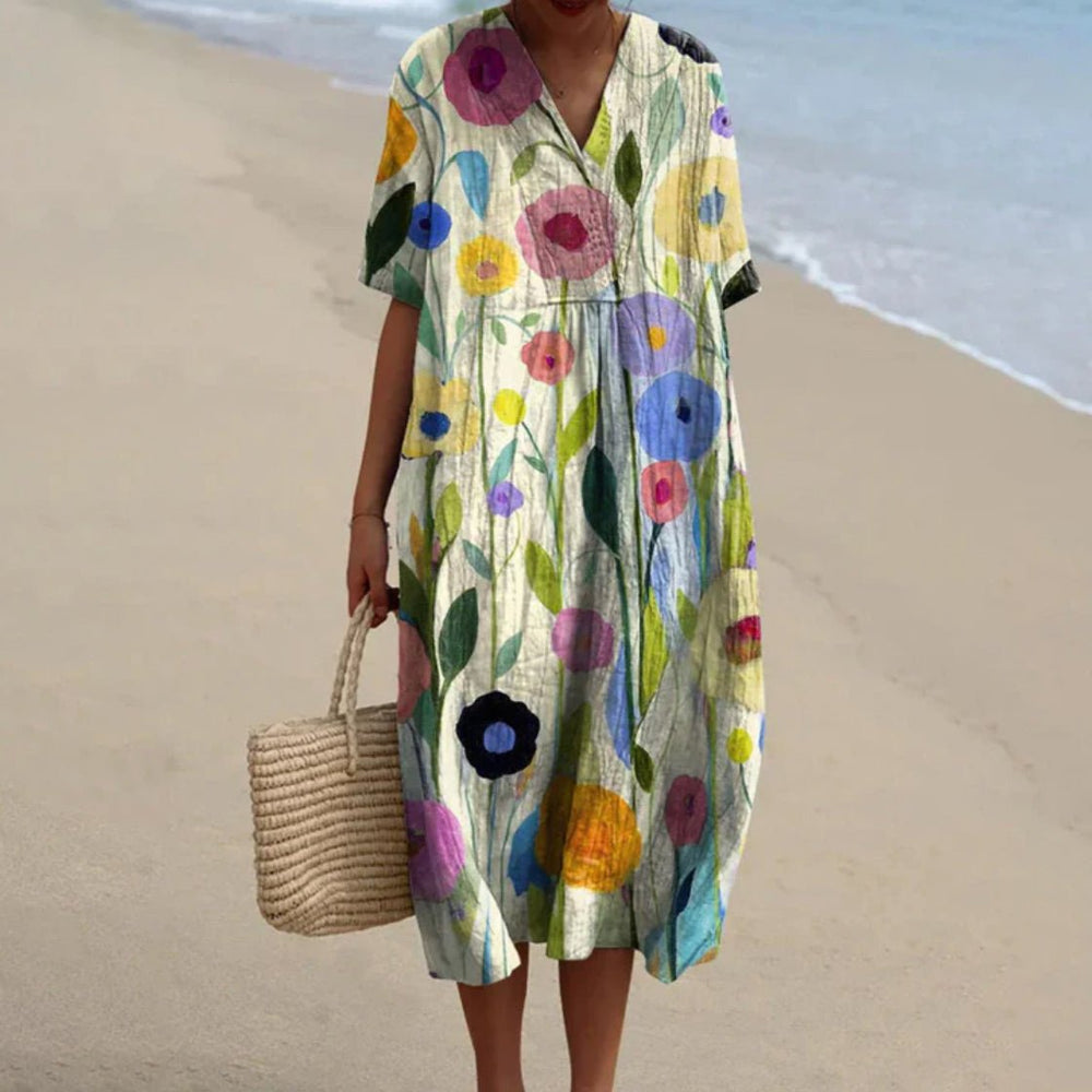 Chloé Rousseau Sunlit Bloom Dress - Intofa