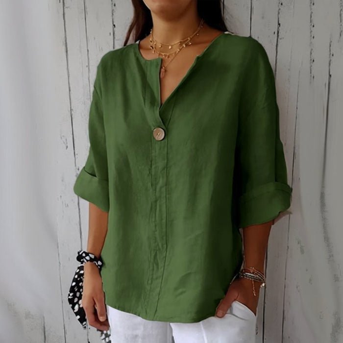 Chloé Rousseau Valence Linen Blouse - Intofa