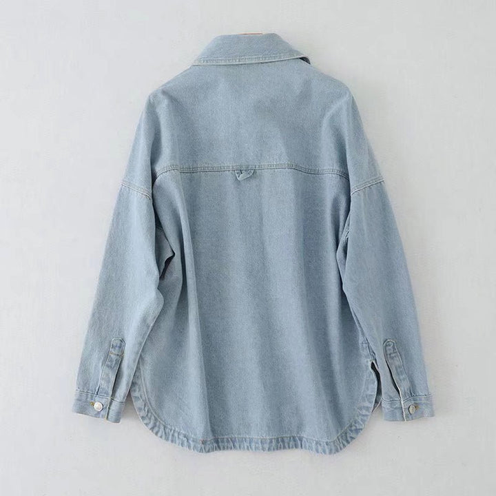 Chloé Rousseau Washed Denim Jacket - Intofa
