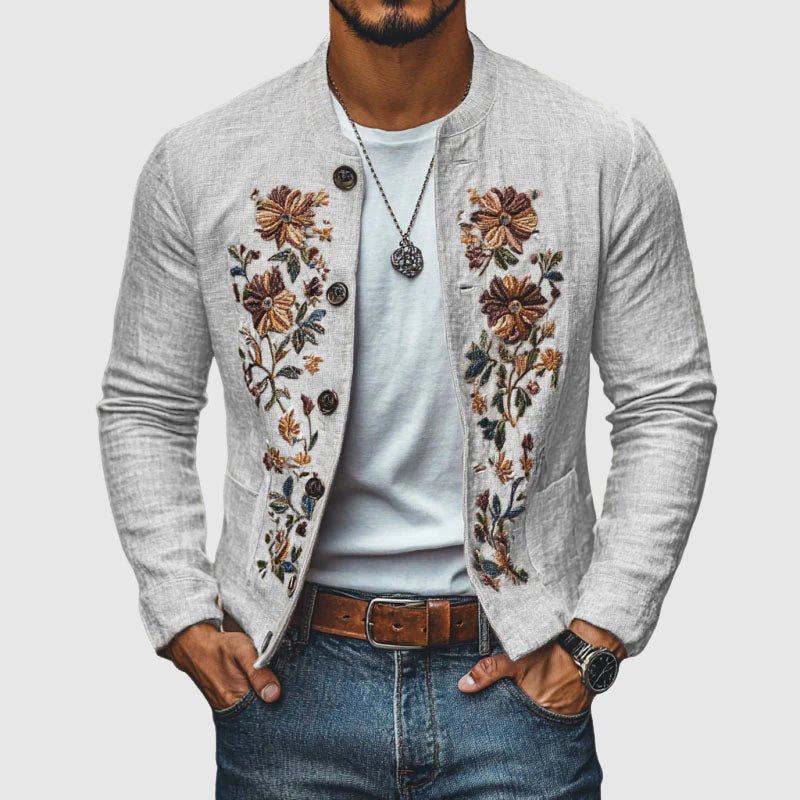 Côte d’Azur Linen Jacket by Victor Duval - Intofa