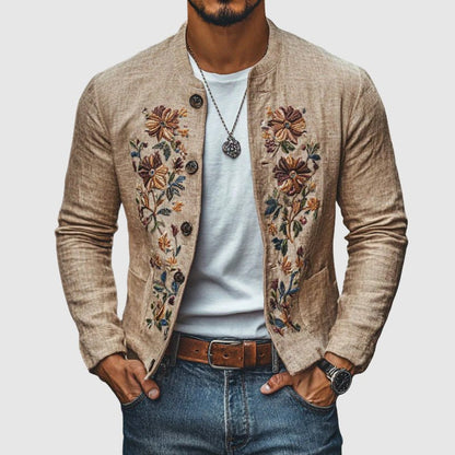 Côte d’Azur Linen Jacket by Victor Duval - Intofa