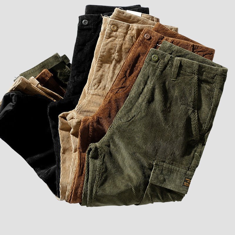 Dean Clark Retro Corduroy Pants - Intofa