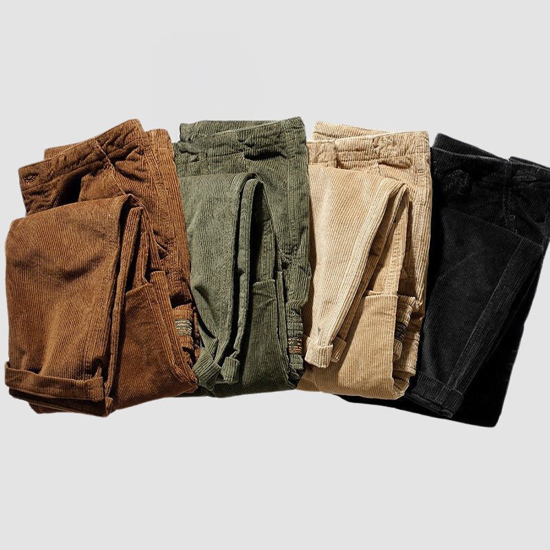 Dean Clark Retro Corduroy Pants - Intofa