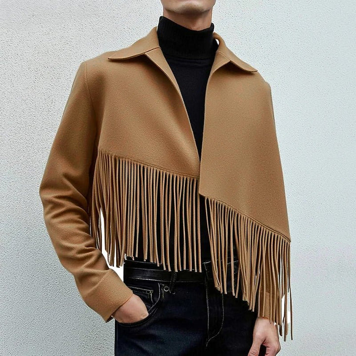 Dean Clark Woolen Tassel Jacket - Intofa