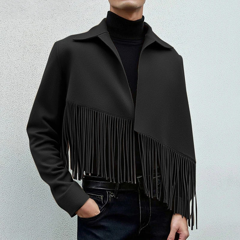 Dean Clark Woolen Tassel Jacket - Intofa