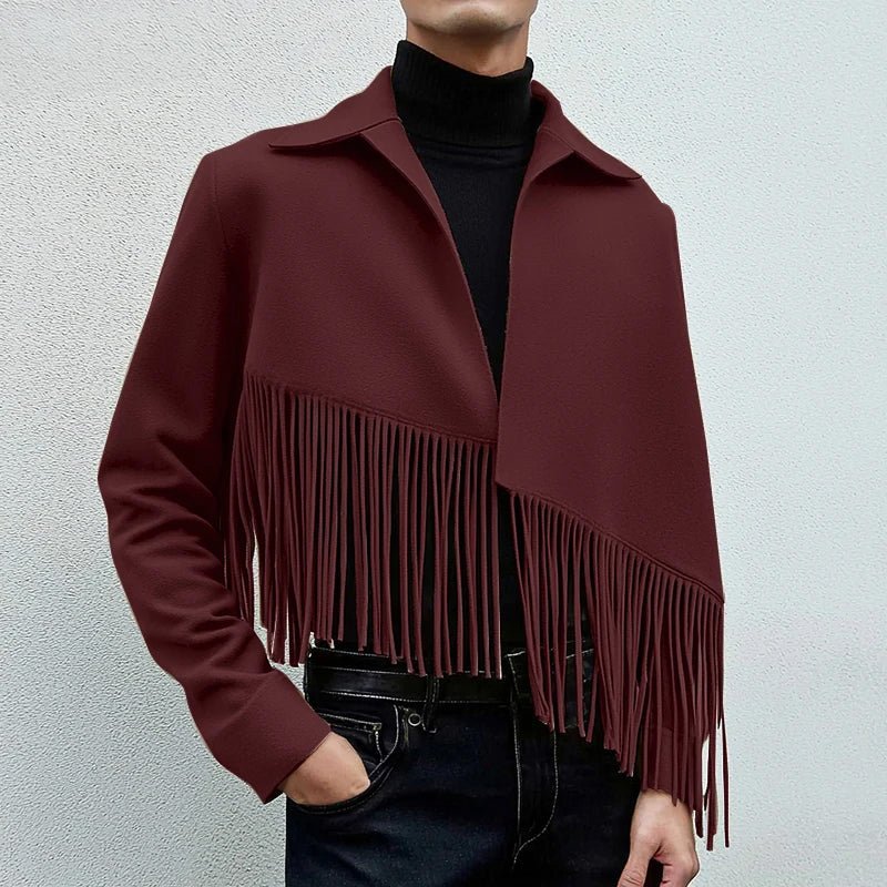 Dean Clark Woolen Tassel Jacket - Intofa