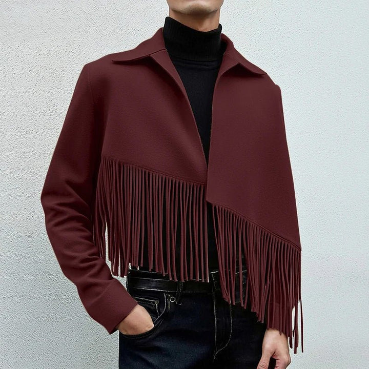 Dean Clark Woolen Tassel Jacket - Intofa