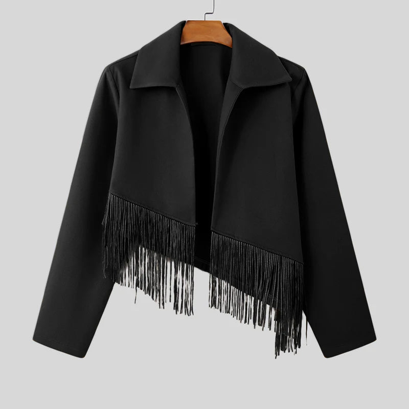 Dean Clark Woolen Tassel Jacket - Intofa