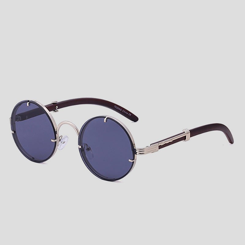 Eclipse Retro Round Sunglasses - Intofa