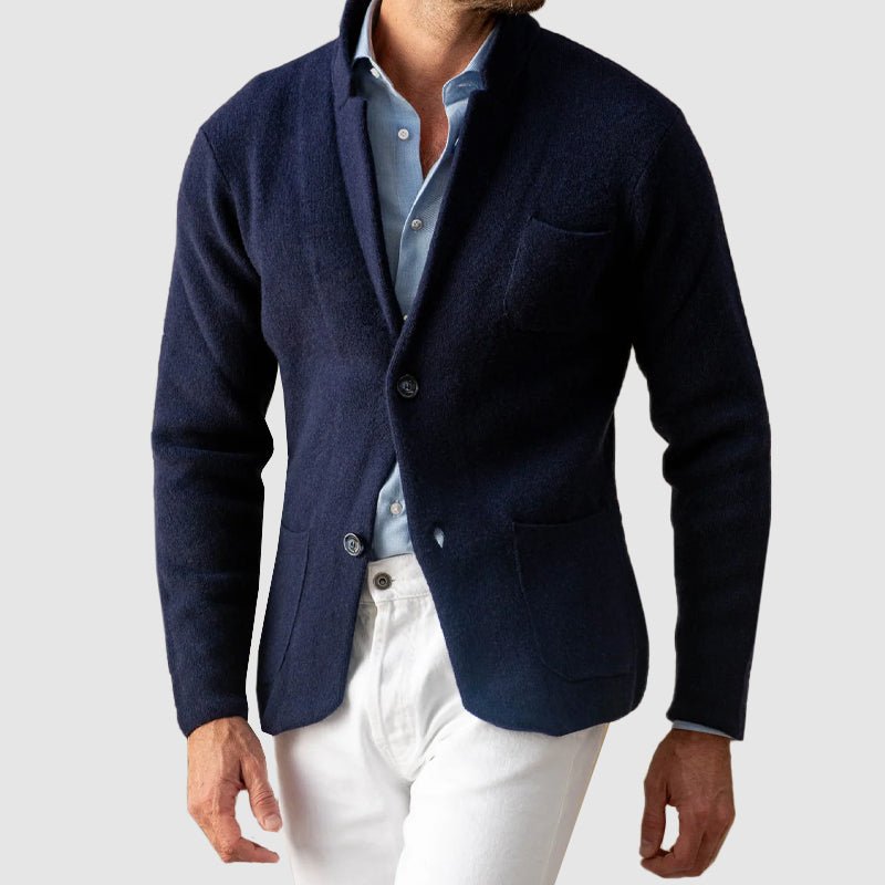 Elegant Knitted Jacket by Charles Harrington - Intofa