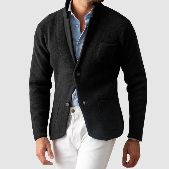 Elegant Knitted Jacket by Charles Harrington - Intofa