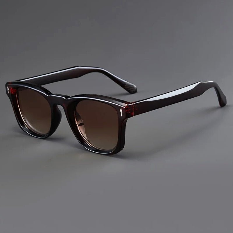 Full - Frame Gradient Square Sunglasses - Intofa