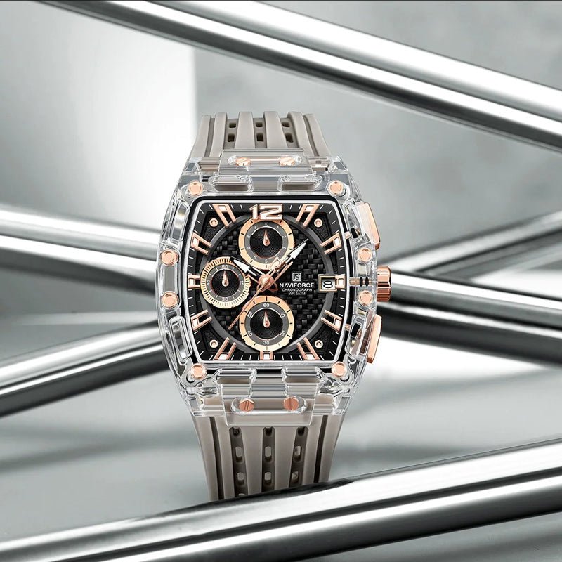 Klyros Nero Precision Watch - Intofa