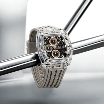 Klyros Nero Precision Watch - Intofa
