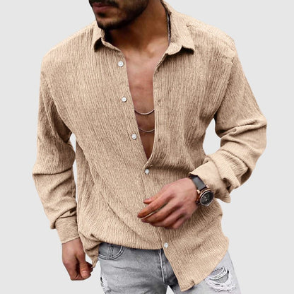 L'Argent Tissé Shirt by Victor Duval - Intofa