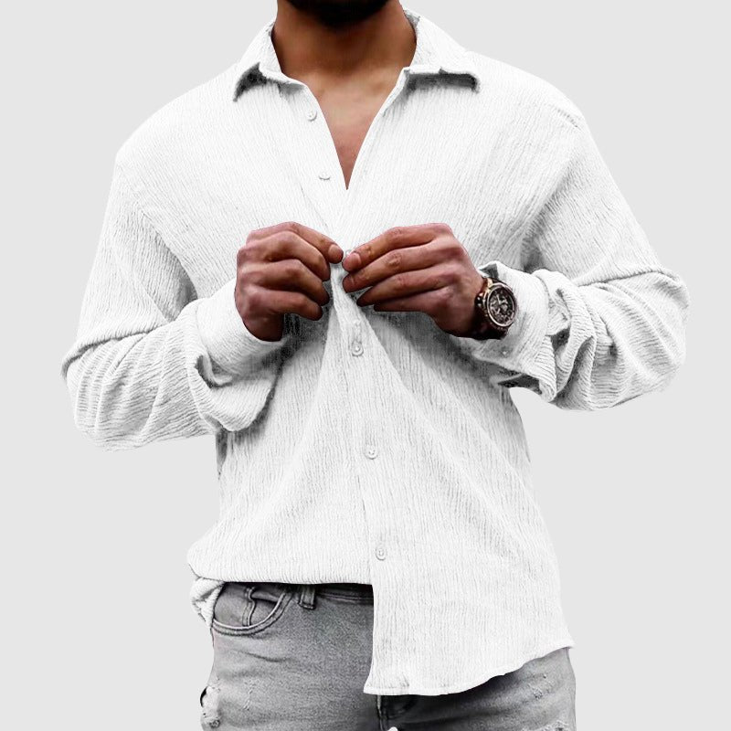 L'Argent Tissé Shirt by Victor Duval - Intofa