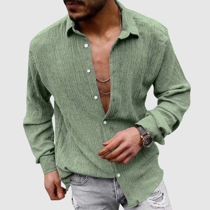 L'Argent Tissé Shirt by Victor Duval - Intofa