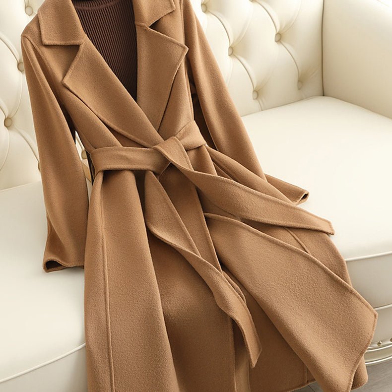 L'Art of Soft Wool Coat by Vivian Prescott - Intofa