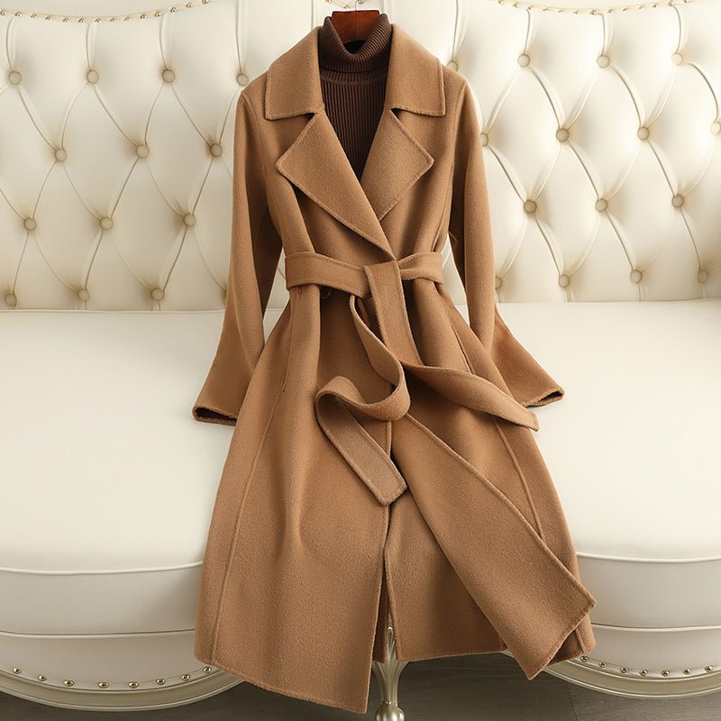 L'Art of Soft Wool Coat by Vivian Prescott - Intofa