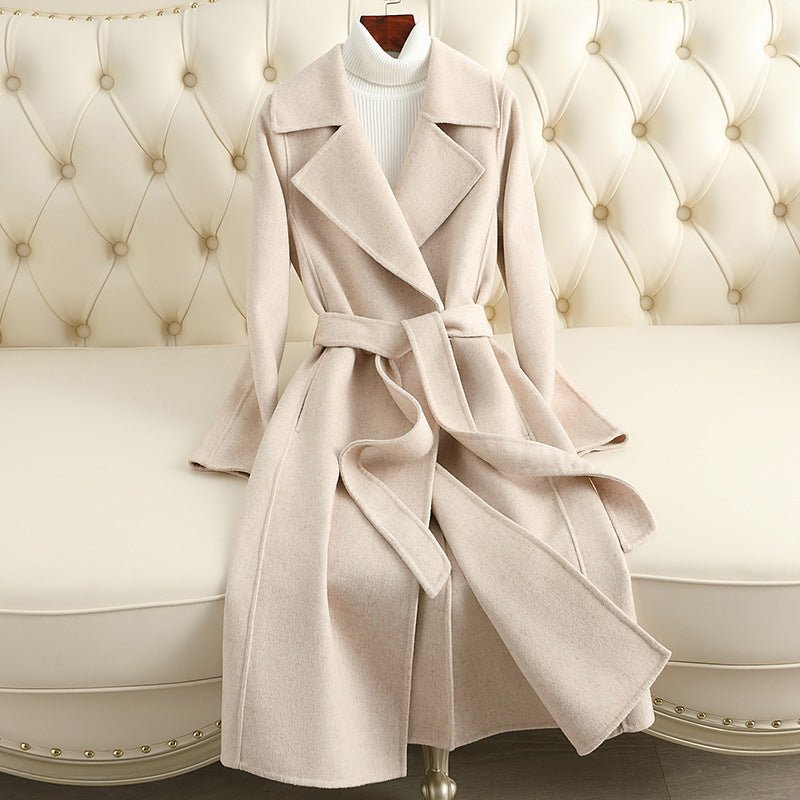 L'Art of Soft Wool Coat by Vivian Prescott - Intofa