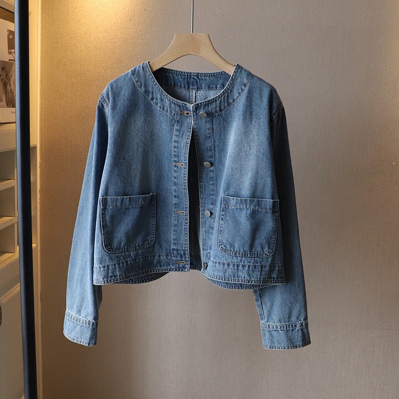 Le Rêve de Denim Jacket by Chloé Rousseau - Intofa